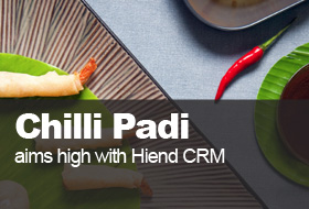 Chilli Padi aims high with Hiend CRM